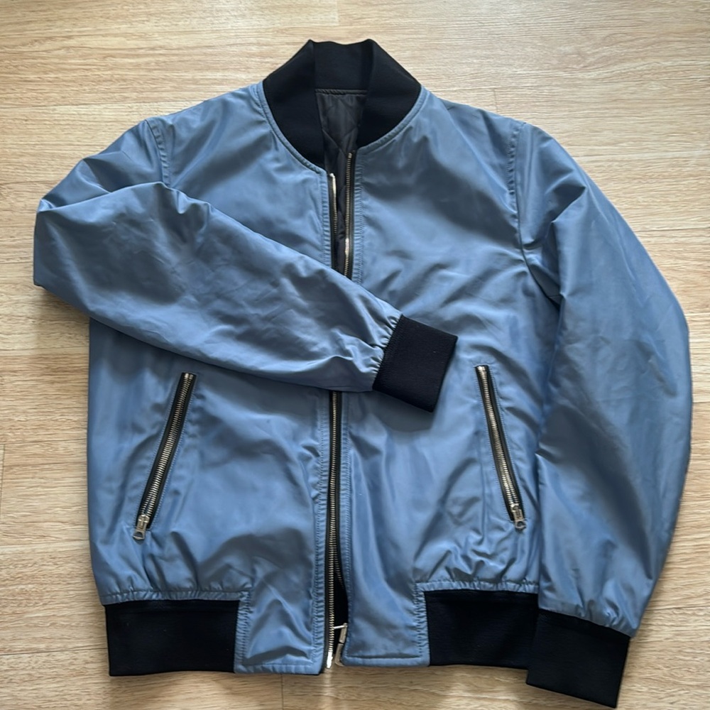 Burberry reversible bomber jacket